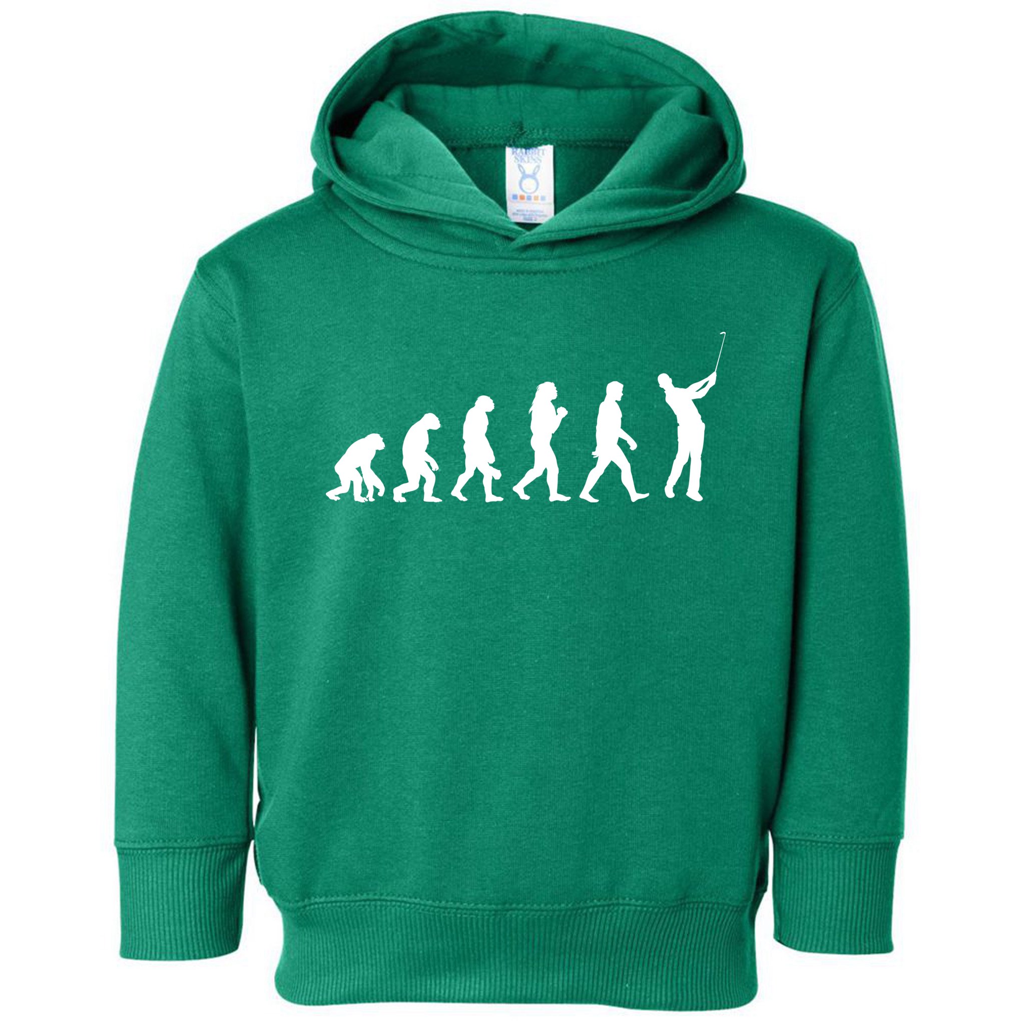 Golf Evolution Toddler Hoodie