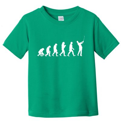Golf Evolution Toddler T-Shirt