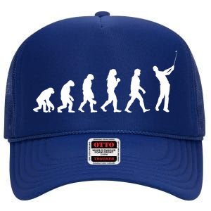 Golf Evolution High Crown Mesh Back Trucker Hat