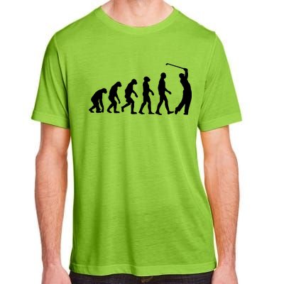 Golf Evolution Funny Golfer Adult ChromaSoft Performance T-Shirt