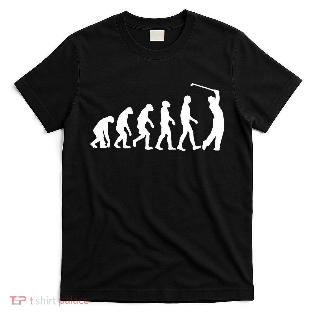 Golf Evolution Funny Golfer T-Shirt