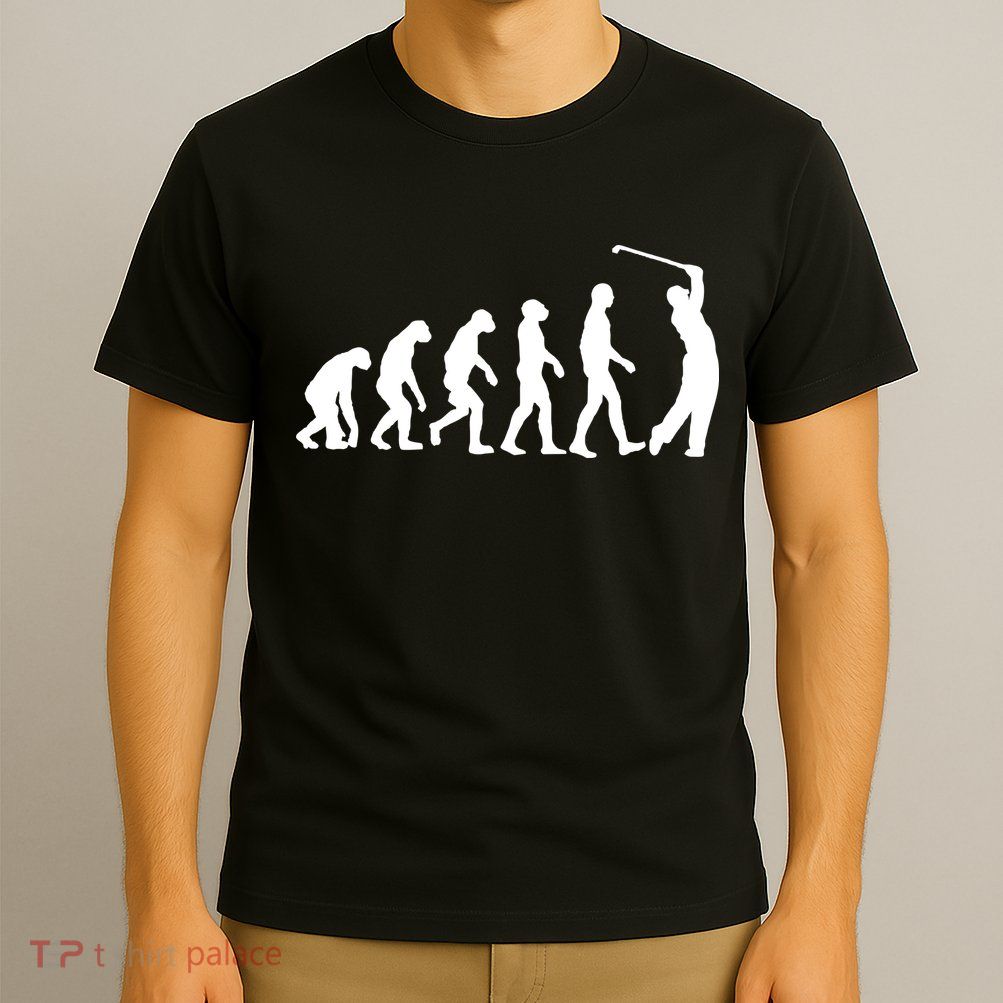 Golf Evolution Funny Golfer T-Shirt