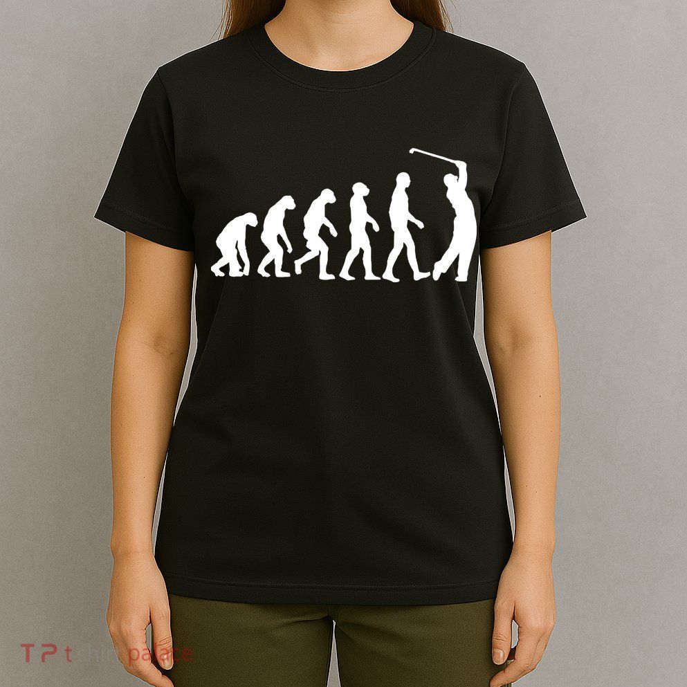 Golf Evolution Funny Golfer T-Shirt