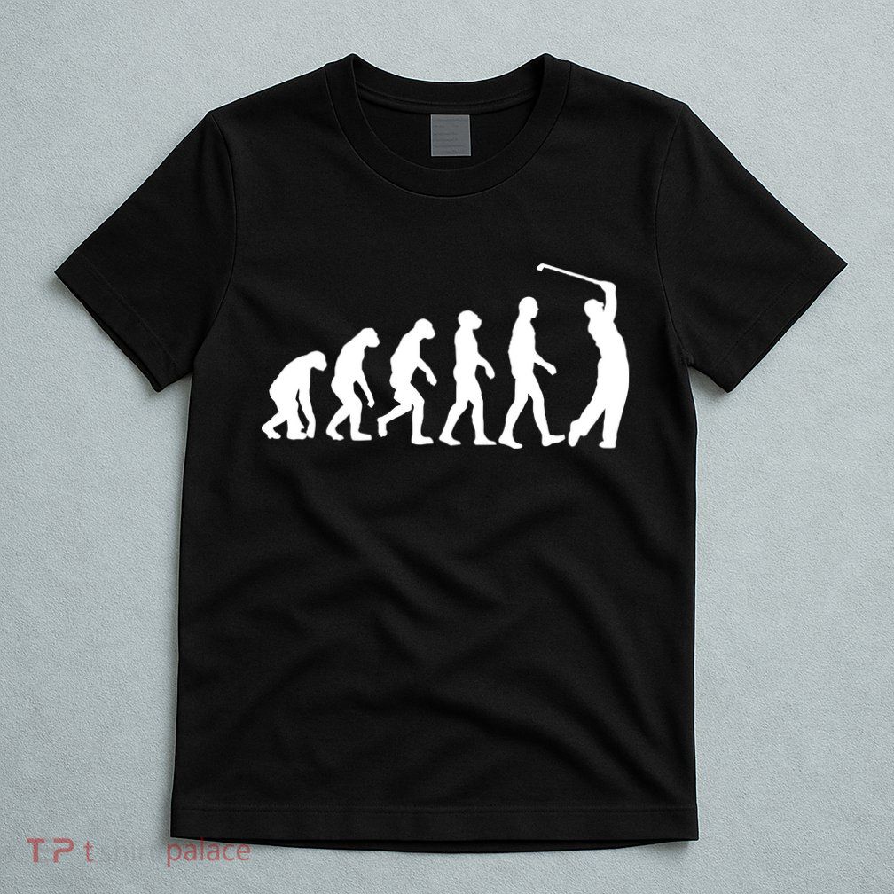 Golf Evolution Funny Golfer T-Shirt