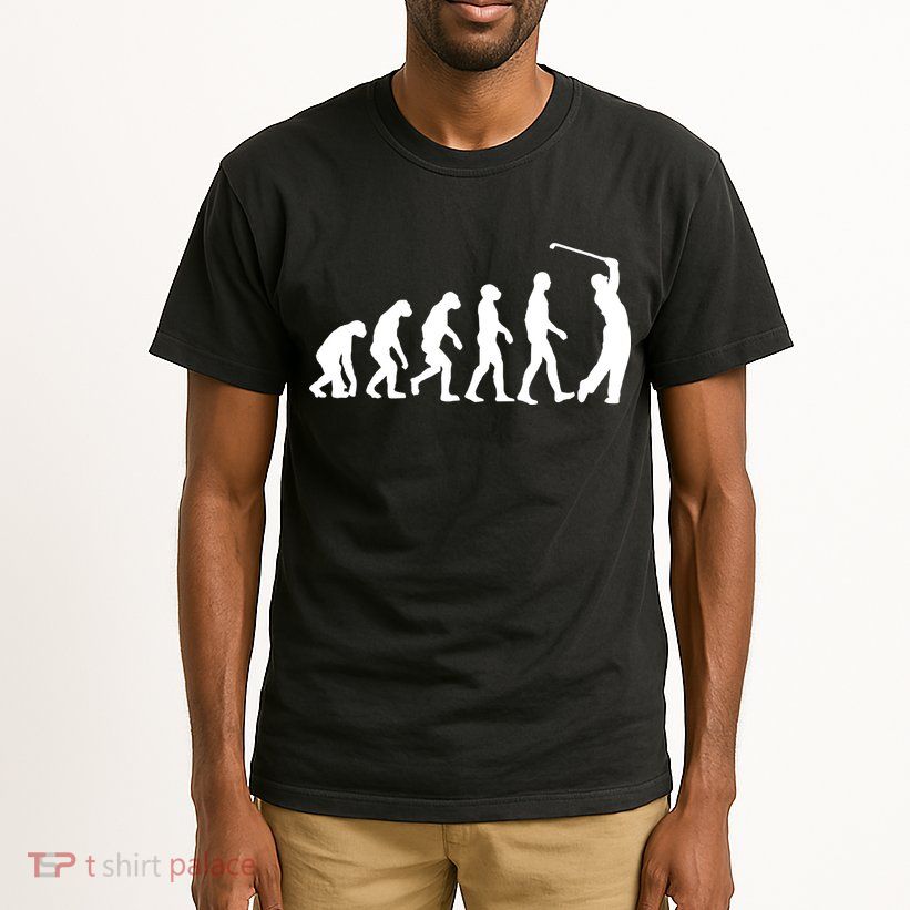 Golf Evolution Funny Golfer Tall T-Shirt