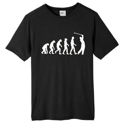 Golf Evolution Funny Golfer Tall Fusion ChromaSoft Performance T-Shirt