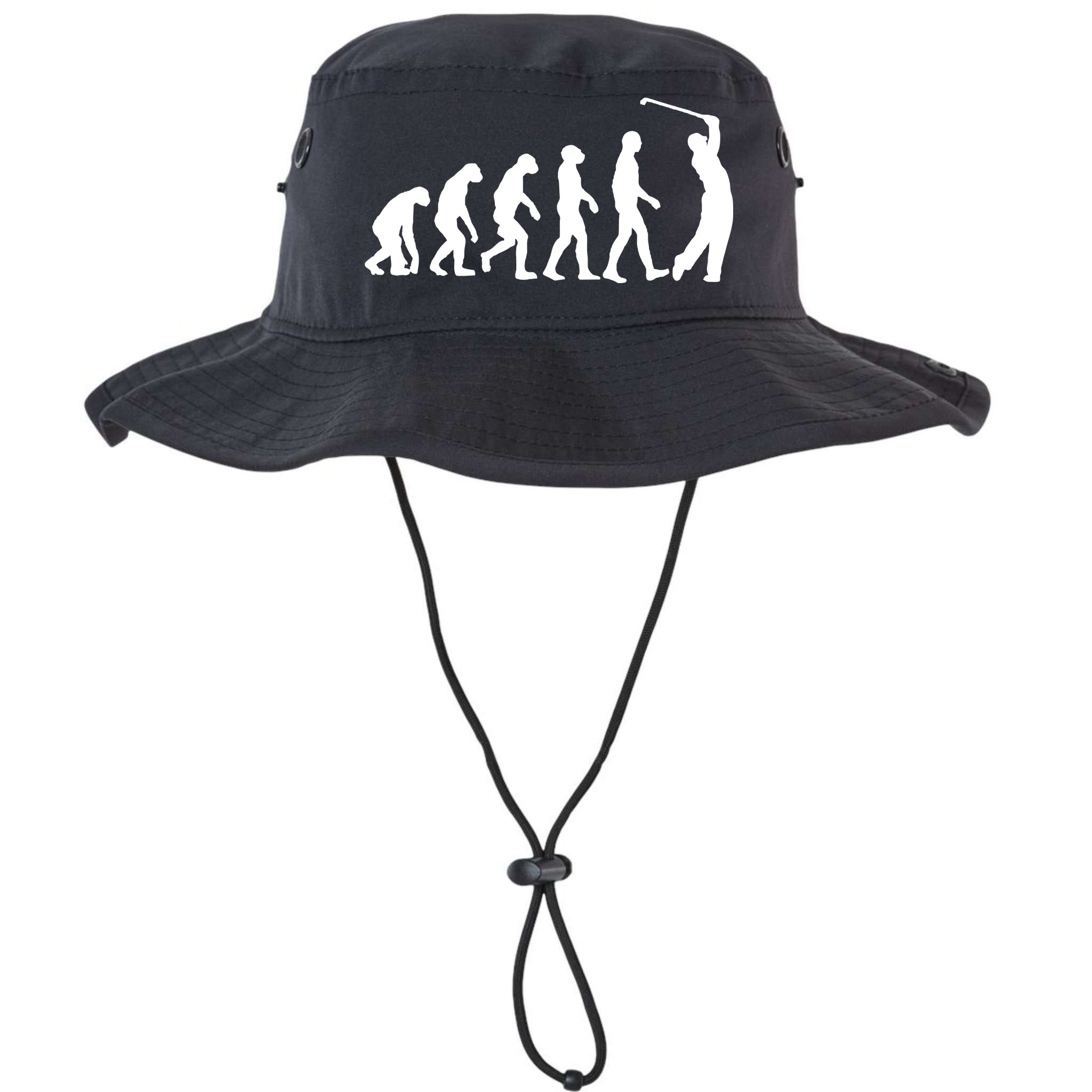 Golf Evolution Funny Golfer Bucket Hat