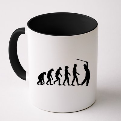 Golf Evolution Funny Golfer Mug