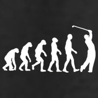 Golf Evolution Funny Golfer Beanie
