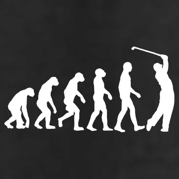 Golf Evolution Funny Golfer Beanie