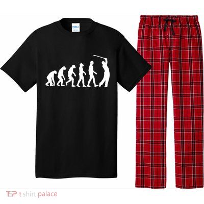 Golf Evolution Funny Golfer Pajama Set