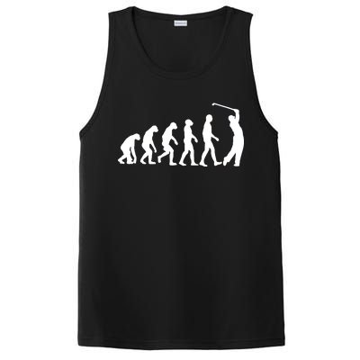 Golf Evolution Funny Golfer PosiCharge Competitor Tank