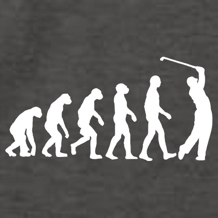 Golf Evolution Funny Golfer Vector Backpack