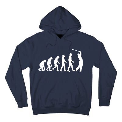 Golf Evolution Funny Golfer Tall Hoodie