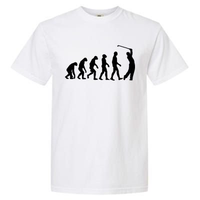 Golf Evolution Funny Golfer Garment-Dyed Heavyweight T-Shirt