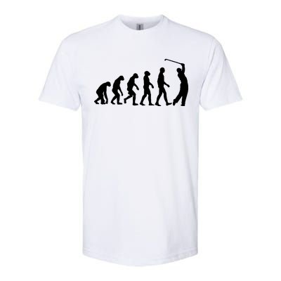 Golf Evolution Funny Golfer Softstyle® CVC T-Shirt