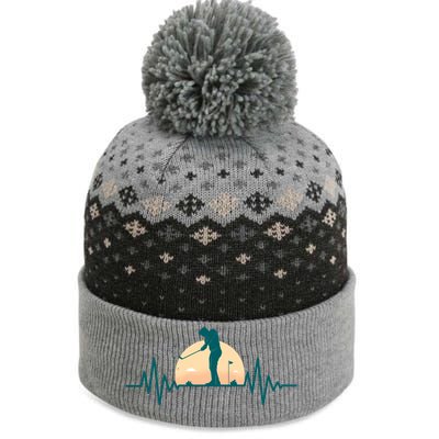 Golf Hearbeat The Baniff Cuffed Pom Beanie