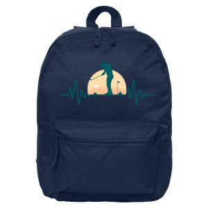 Golf Hearbeat 16 in Basic Backpack