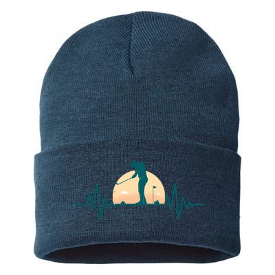 Golf Hearbeat Sustainable Knit Beanie