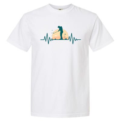 Golf Hearbeat Garment-Dyed Heavyweight T-Shirt