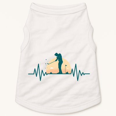 Golf Hearbeat Doggie Tank