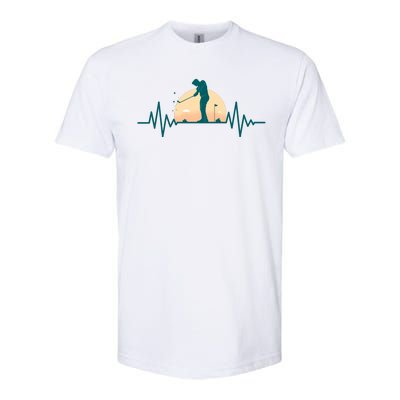 Golf Hearbeat Softstyle CVC T-Shirt