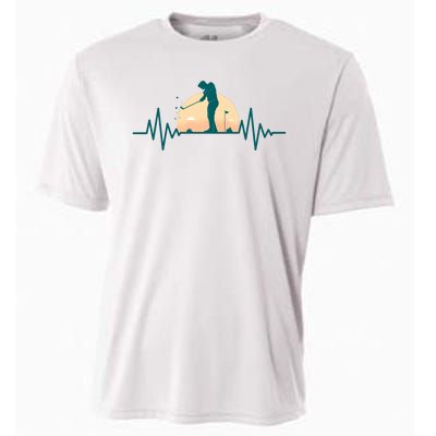 Golf Hearbeat Cooling Performance Crew T-Shirt