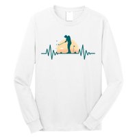 Golf Hearbeat Long Sleeve Shirt