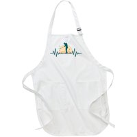 Golf Hearbeat Full-Length Apron With Pockets