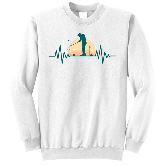 Golf Hearbeat Sweatshirt