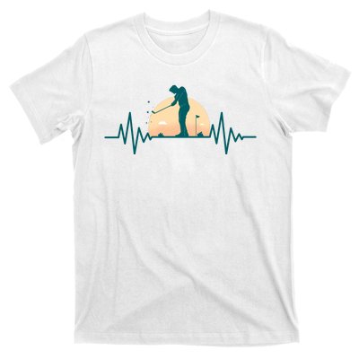 Golf Hearbeat T-Shirt