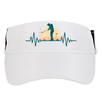 Golf Hearbeat Adult Drive Performance Visor