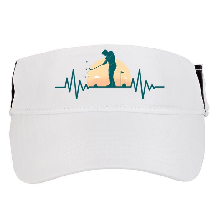 Golf Hearbeat Adult Drive Performance Visor