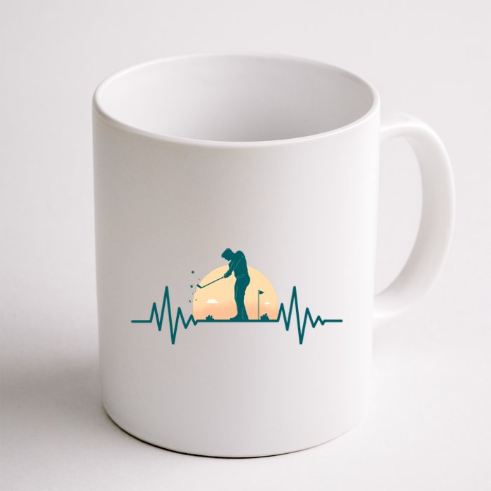 Golf Hearbeat Coffee Mug