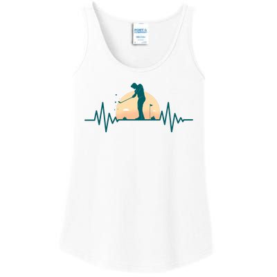 Golf Hearbeat Ladies Essential Tank