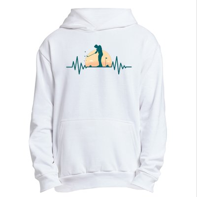 Golf Hearbeat Urban Pullover Hoodie