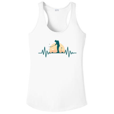 Golf Hearbeat Ladies PosiCharge Competitor Racerback Tank