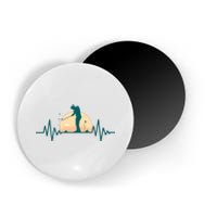 Golf Hearbeat Magnet