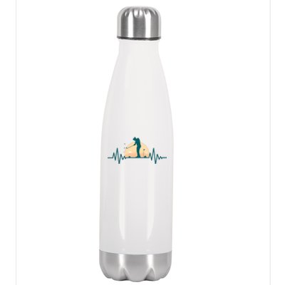 Golf Hearbeat Stainless Steel Insulated Water Bottle