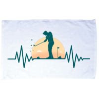 Golf Hearbeat Microfiber Hand Towel