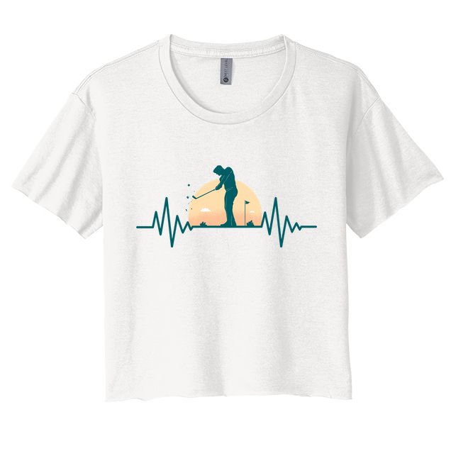 Golf Hearbeat Crop Top