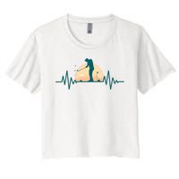 Golf Hearbeat Women's Crop Top Tee