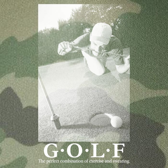 GOLF Perfect Combination Of Exercise And Swearing Legacy Tie Dye Trucker Hat
