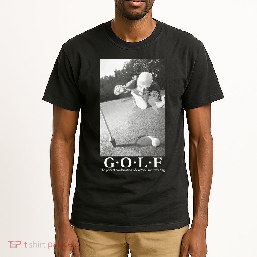GOLF Perfect Combination Of Exercise And Swearing Tall T-Shirt