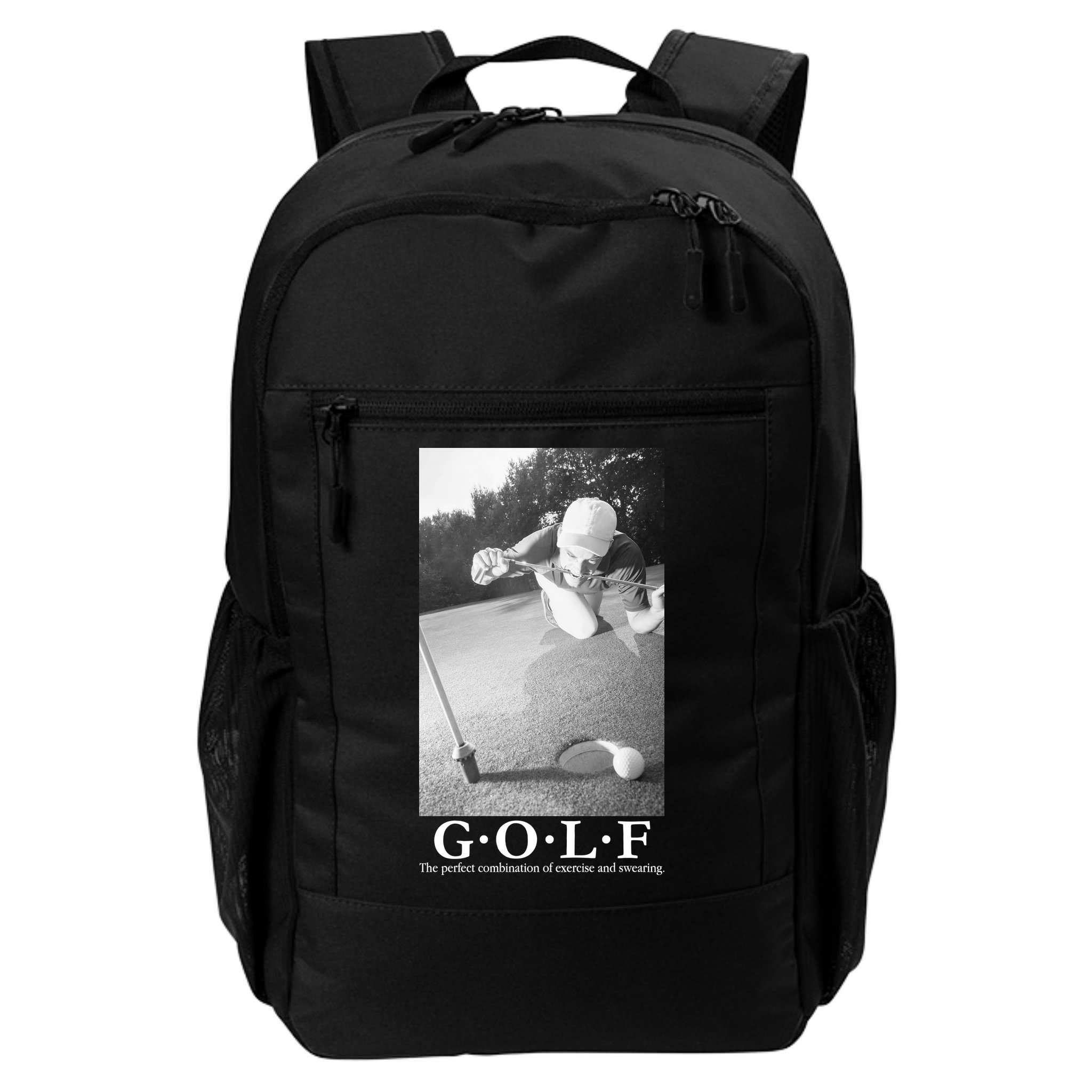 GOLF Perfect Combination Of Exercise And Swearing Backpack