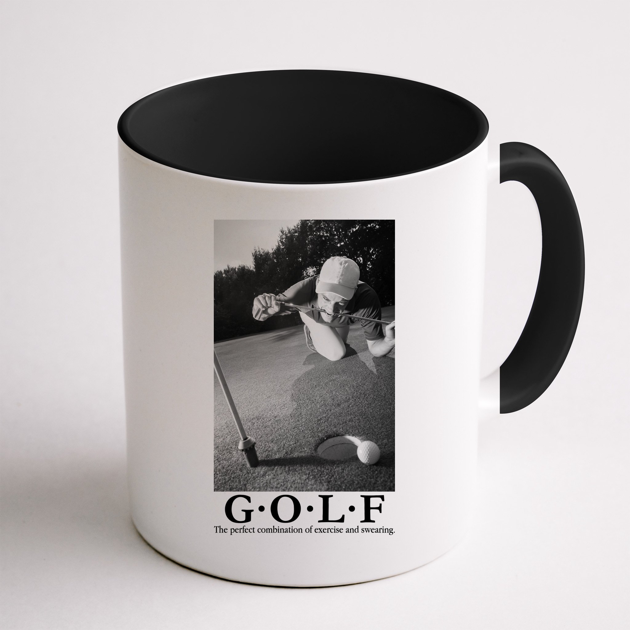 GOLF Perfect Combination Of Exercise And Swearing Mug