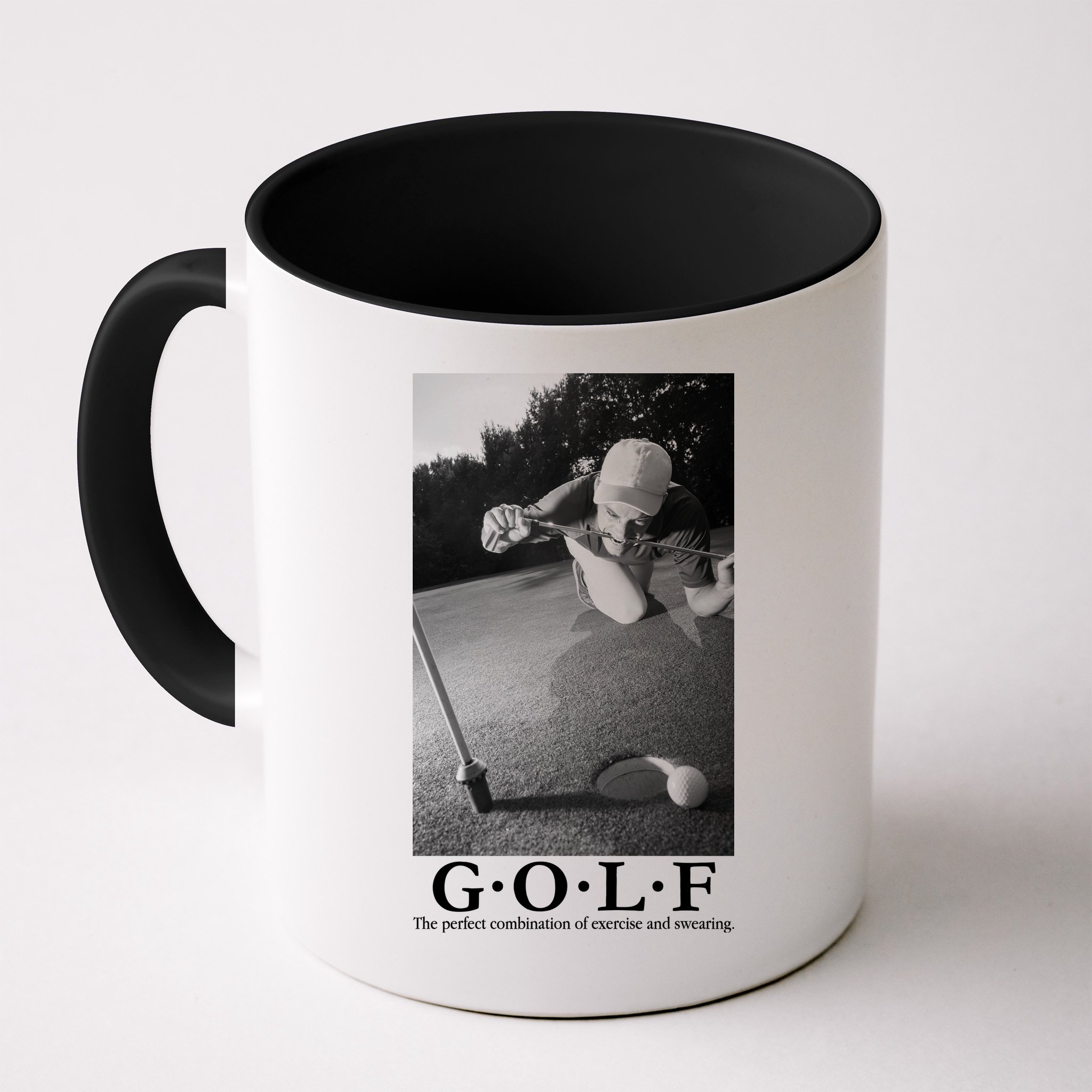 GOLF Perfect Combination Of Exercise And Swearing Mug