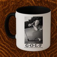 GOLF Perfect Combination Of Exercise And Swearing Mug