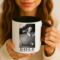 GOLF Perfect Combination Of Exercise And Swearing Mug