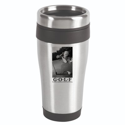 GOLF Perfect Combination Of Exercise And Swearing 16oz Travel Tumbler